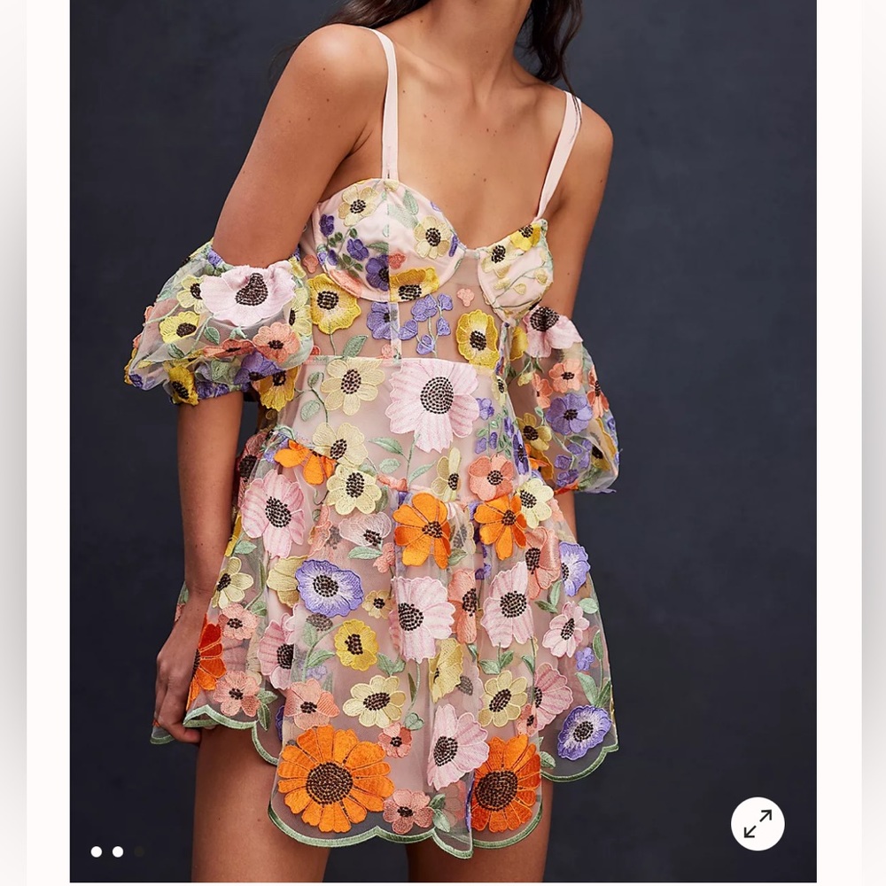 For Love and Lemons Prato Mini Dress